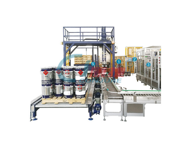 GCJ04-05-IBQMS涂料全自動灌裝生產線